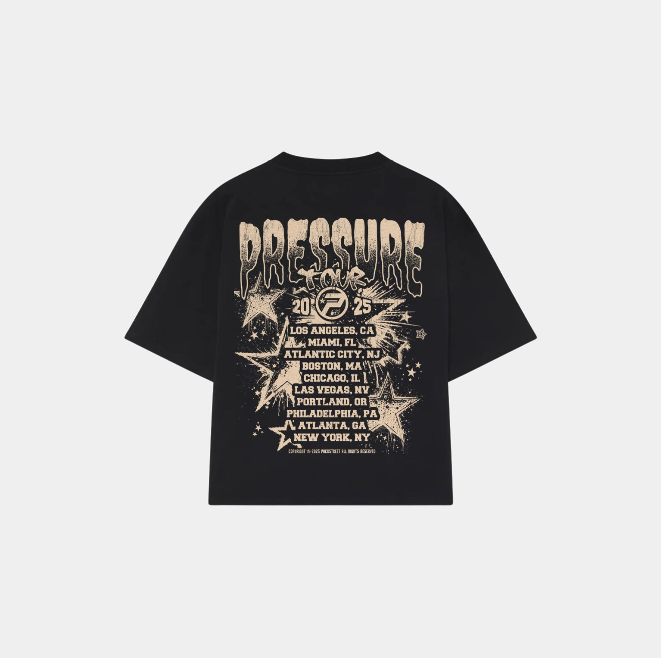 PackStreet Tour          -Drop shoulder tee