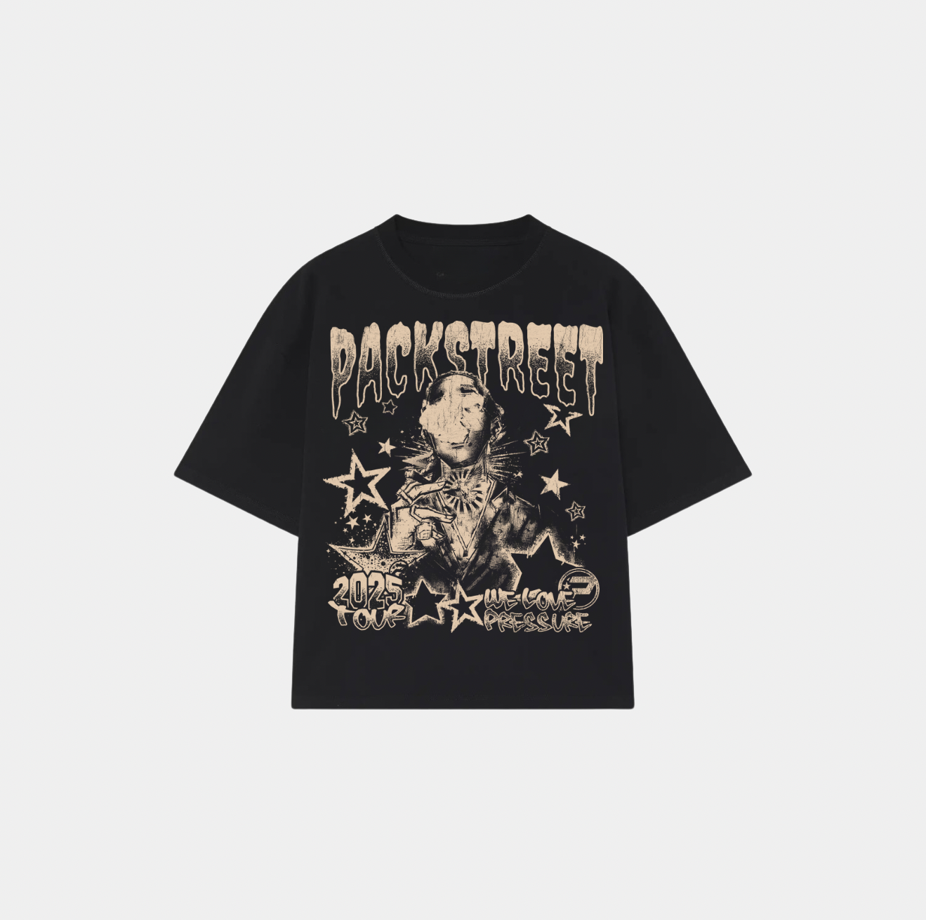 PackStreet Tour          -Drop shoulder tee